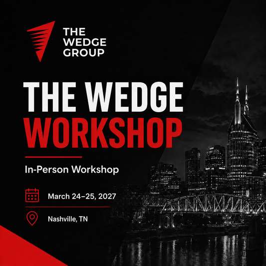 The Wedge Workshop: March 24-25, 2027 in Nashville, TN