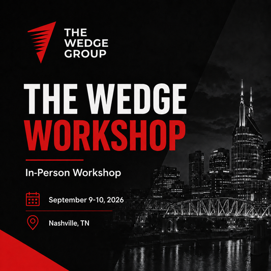 The Wedge Workshop: September 9-10, 2026 in Nashville, TN